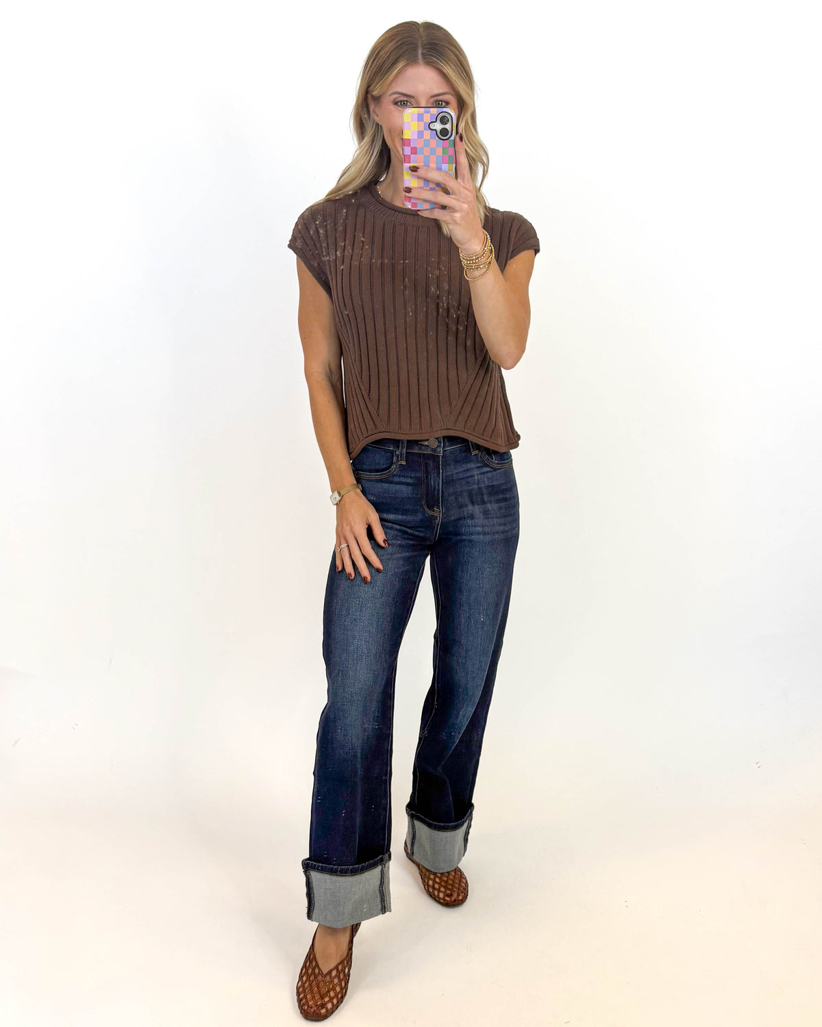 Espresso Hour Sweater Top