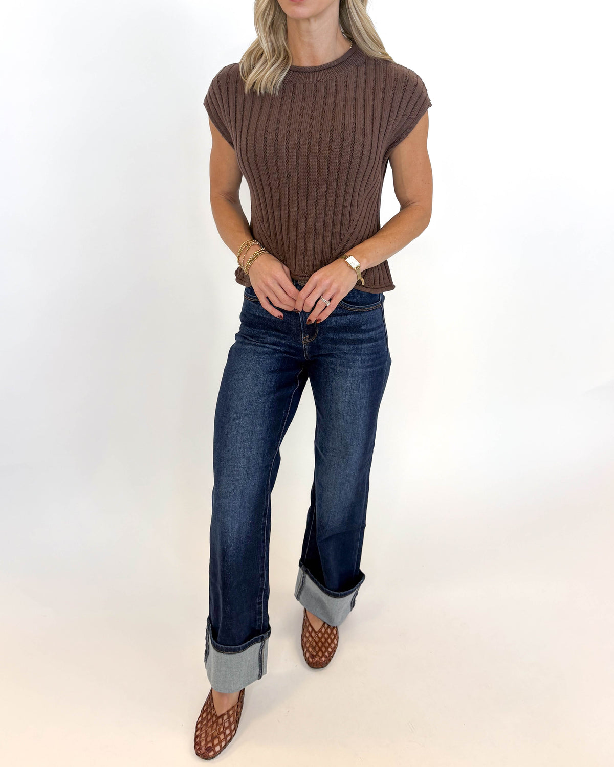 Espresso Hour Sweater Top