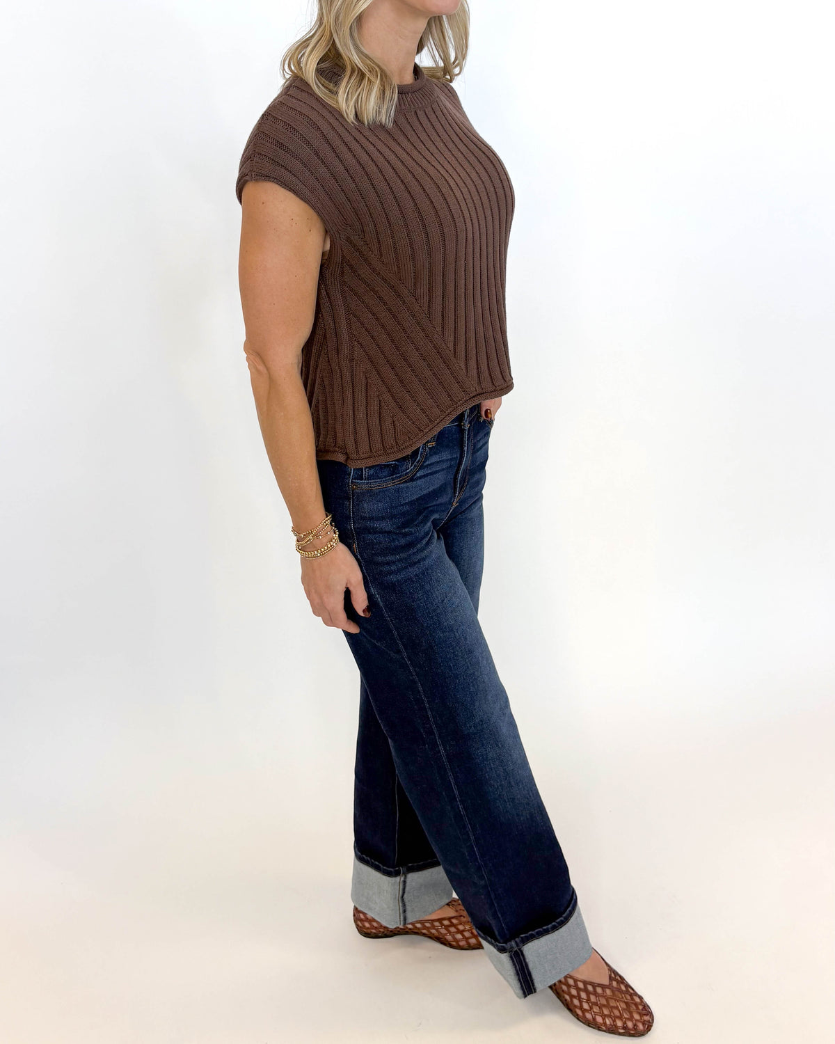 Espresso Hour Sweater Top