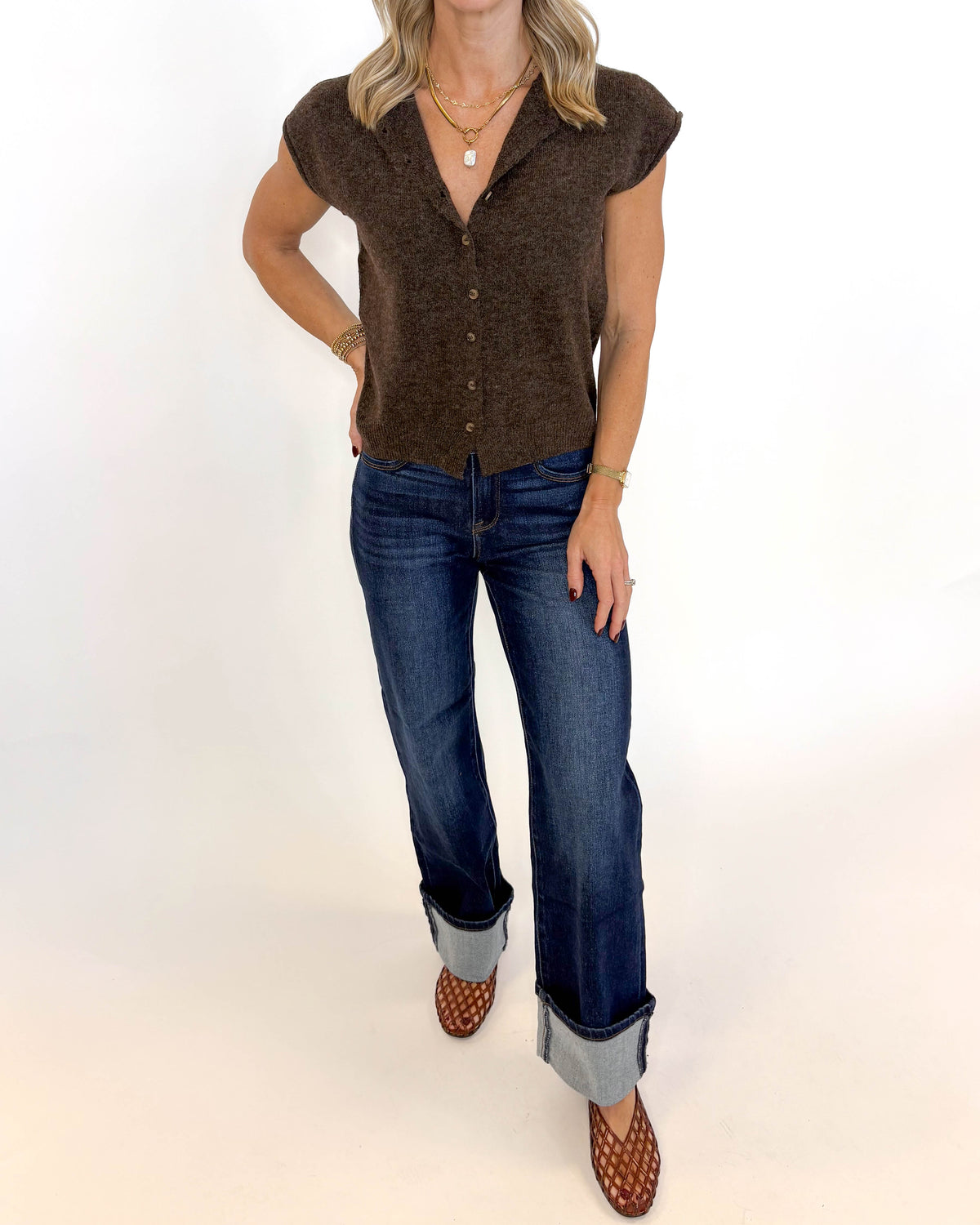 Cozy Intentions Button Sweater - MORE COLORS