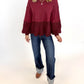 Merlot & Lace Sweatshirt