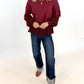 Merlot & Lace Sweatshirt
