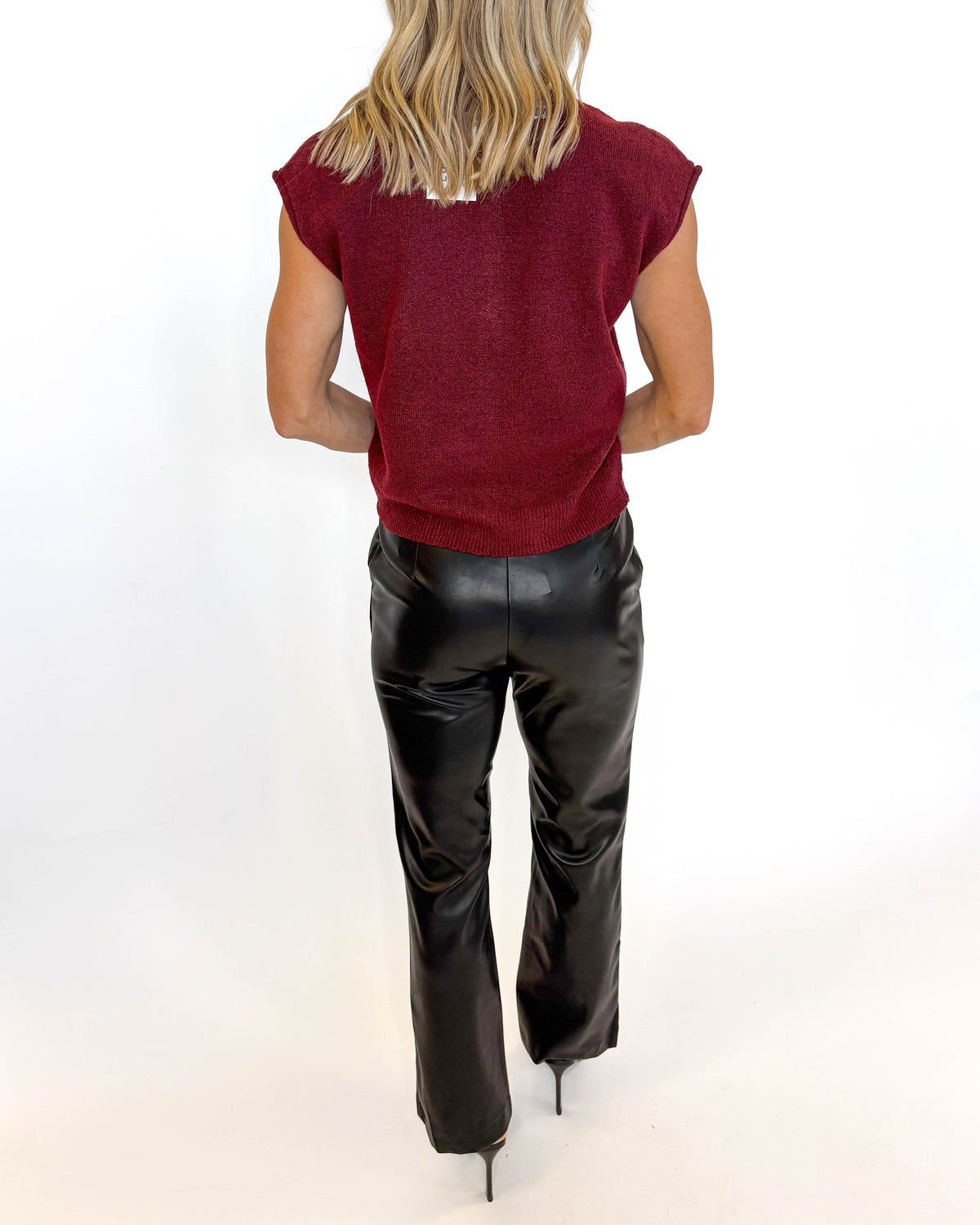 After Hours Faux Leather Pants