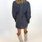 The Boardwalk Stripe Shirt Dress