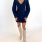 The Midnight Muse Denim Dress