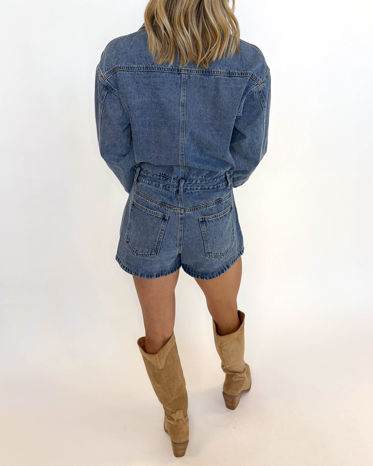 Denim District Romper
