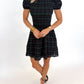 Under the Mistletoe Plaid Dress
