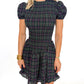 Under the Mistletoe Plaid Dress