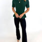 The Merry & Bright Peplum Sweater