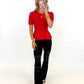 The Merry & Bright Peplum Sweater