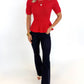 The Merry & Bright Peplum Sweater