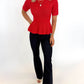 The Merry & Bright Peplum Sweater