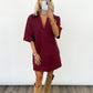 Cranberry Crush Dress