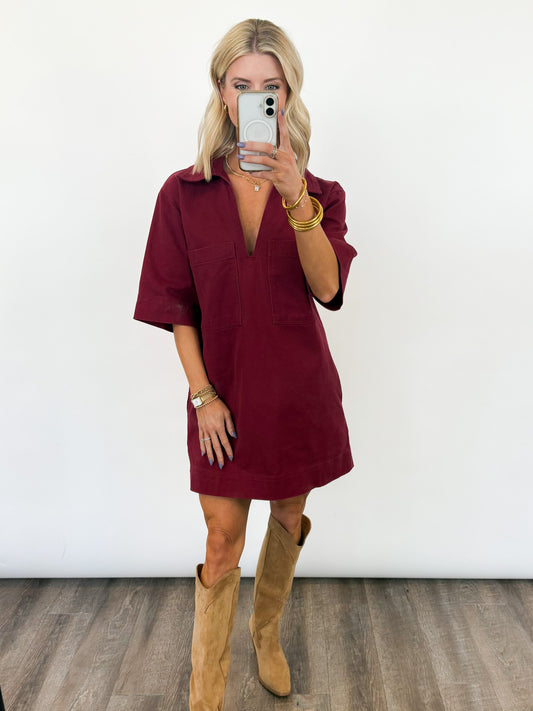 Cranberry Crush Dress