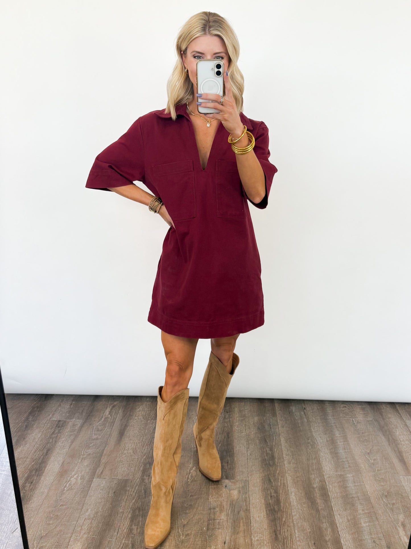Cranberry Crush Dress