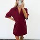 Cranberry Crush Dress