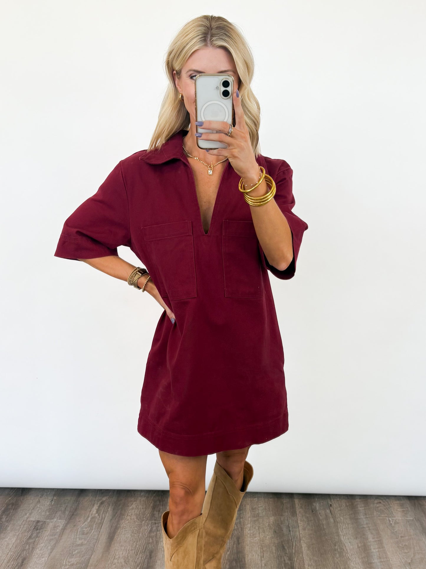 Cranberry Crush Dress