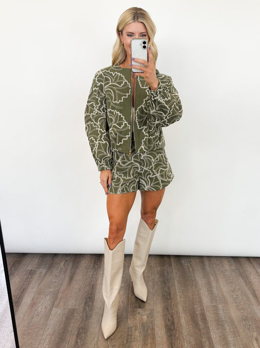 Olive Bloom Set