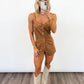 Sahara Suede Romper