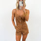 Sahara Suede Romper