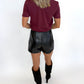 Wine & Shine Bow Top