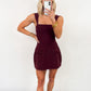 Nightfall Romper - WINE