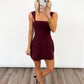 Nightfall Romper - WINE