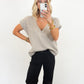 Classic Knit Sweater Vest - 2 COLORS