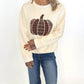 Harvest Plaid Pumpkin Sweatshirt