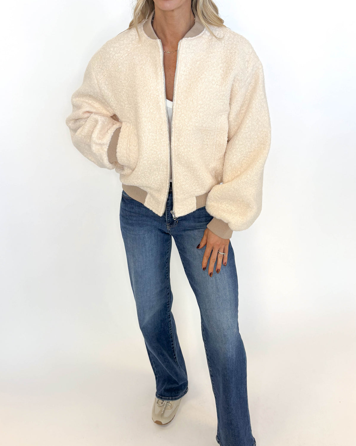 The Aspen Cozy Bomber Jacket