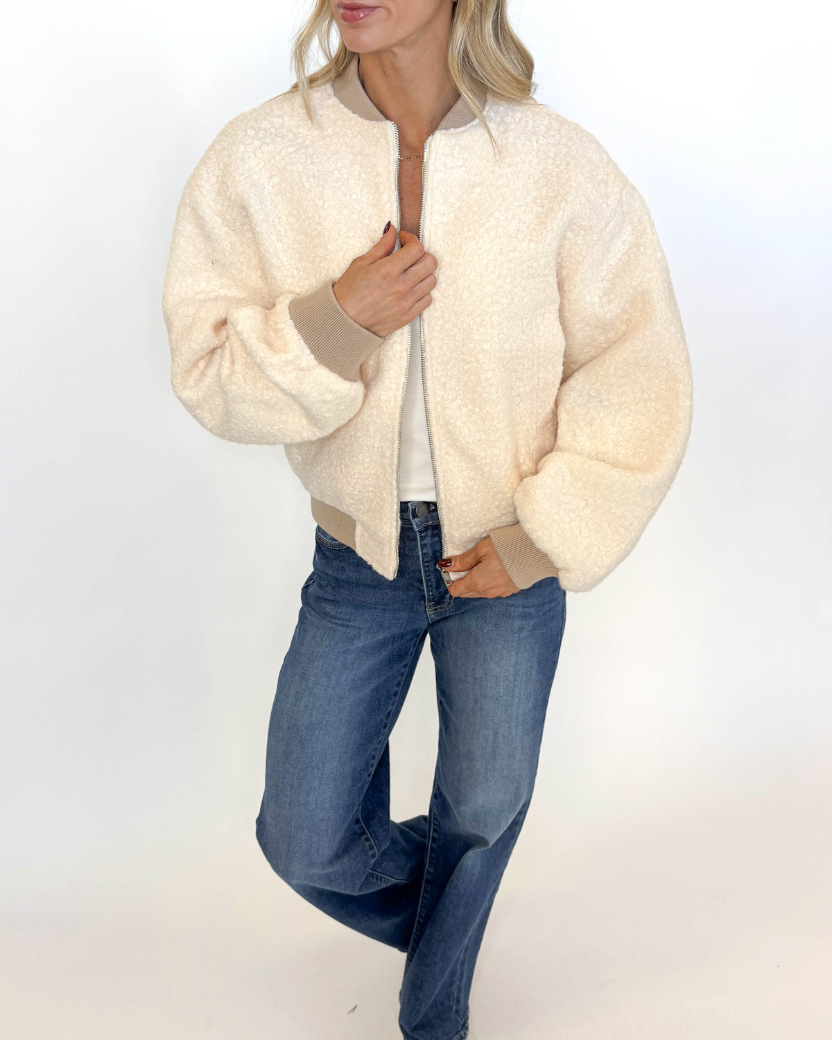 The Aspen Cozy Bomber Jacket