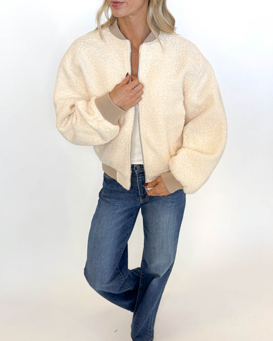 The Aspen Cozy Bomber Jacket