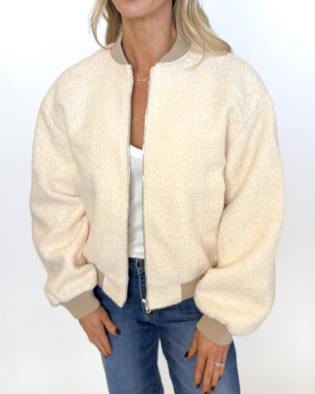 The Aspen Cozy Bomber Jacket