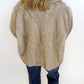 Frosted Faux Fur Reversible Jacket