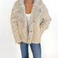 Frosted Faux Fur Reversible Jacket