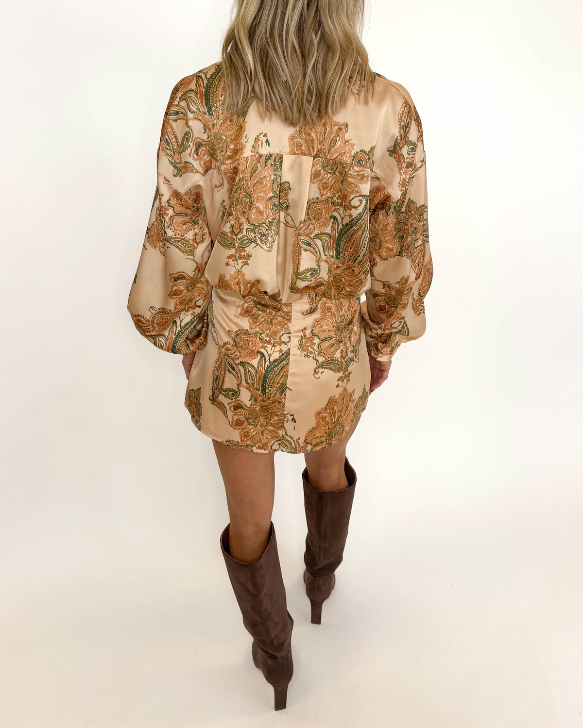 Golden Hour Paisley Skort Set