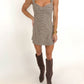 Uptown Charm Houndstooth Romper