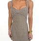 Uptown Charm Houndstooth Romper