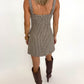 Uptown Charm Houndstooth Romper