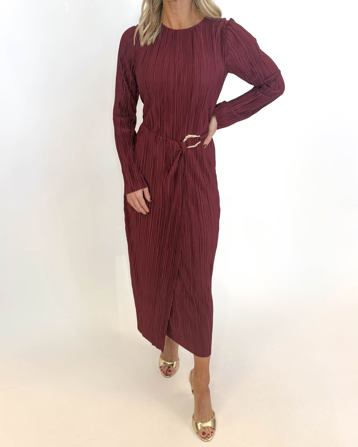 Evening Elegance Midi Dress
