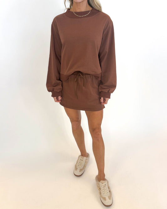 Cocoa Comfort Skort Set