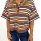 Coffee & Color Striped Sweater