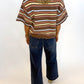 Coffee & Color Striped Sweater