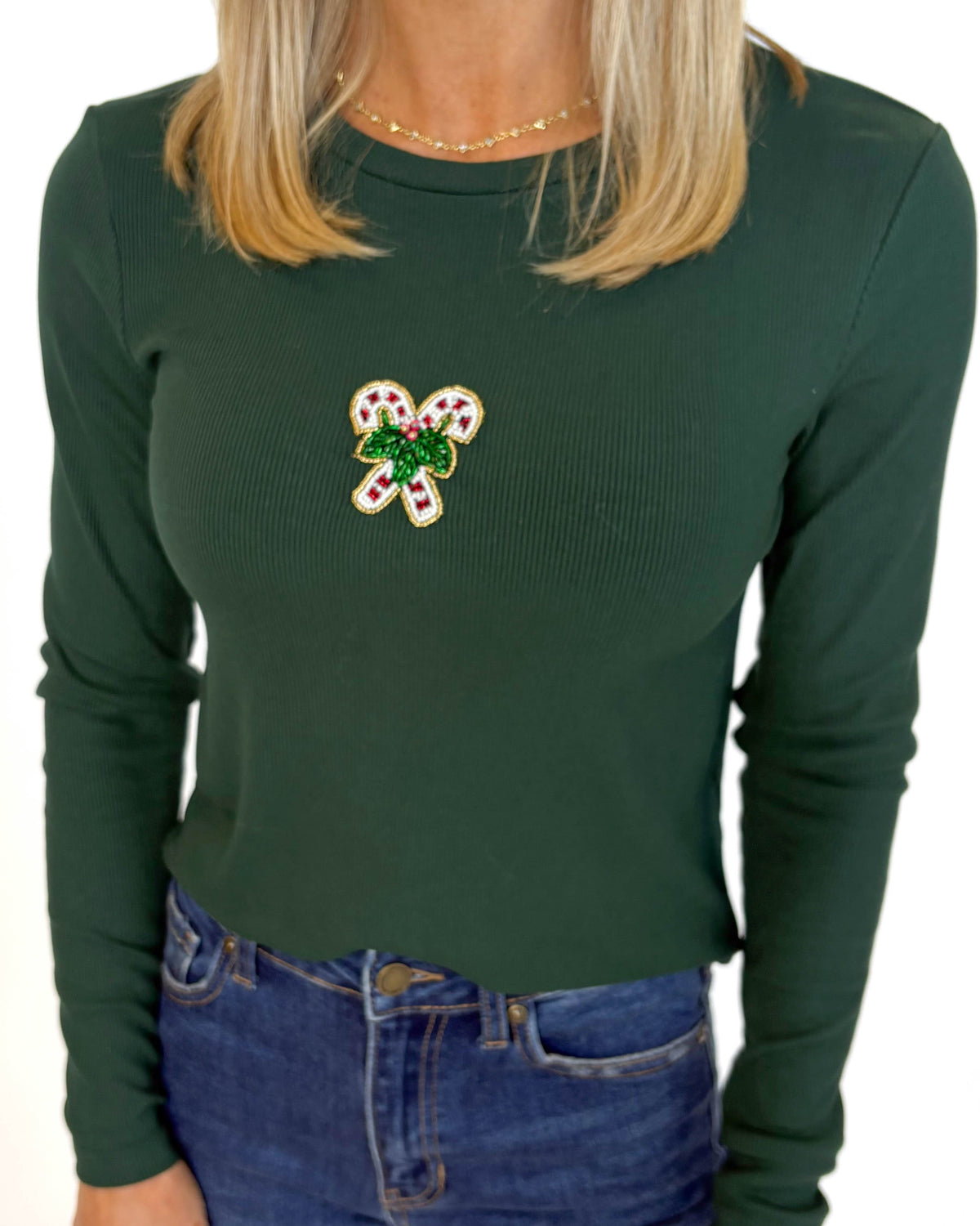 Candy Cane Cutie Top