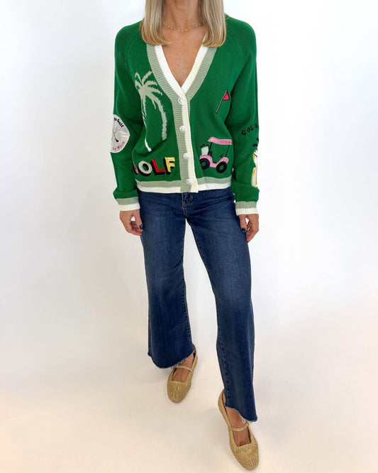Par Tee Time Cardigan