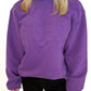 TIGERS Embossed Mock Neck