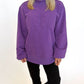 TIGERS Embossed Mock Neck