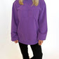 TIGERS Embossed Mock Neck
