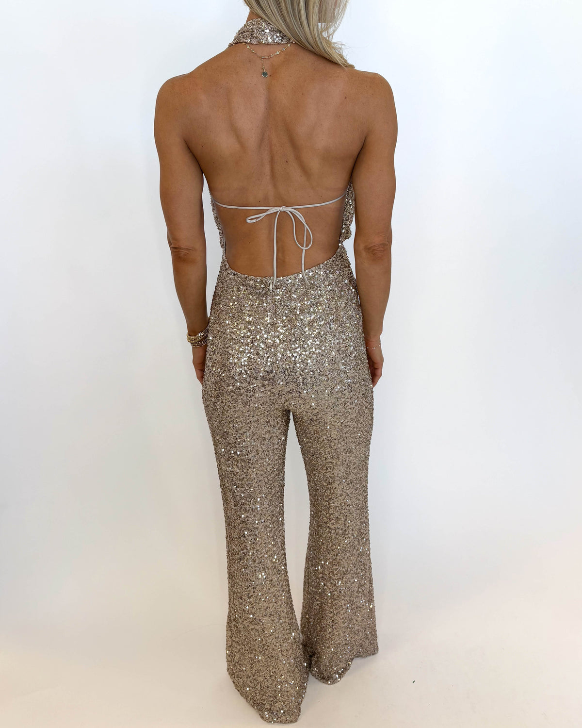 Golden Hour Sequin Jumpsuit