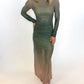 Emerald Twilight Skirt Set